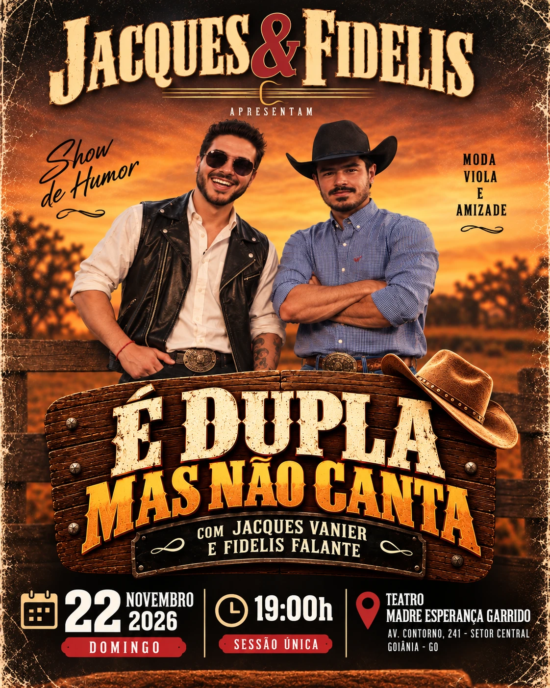 Cartaz de É Dupla Mas Não Canta
